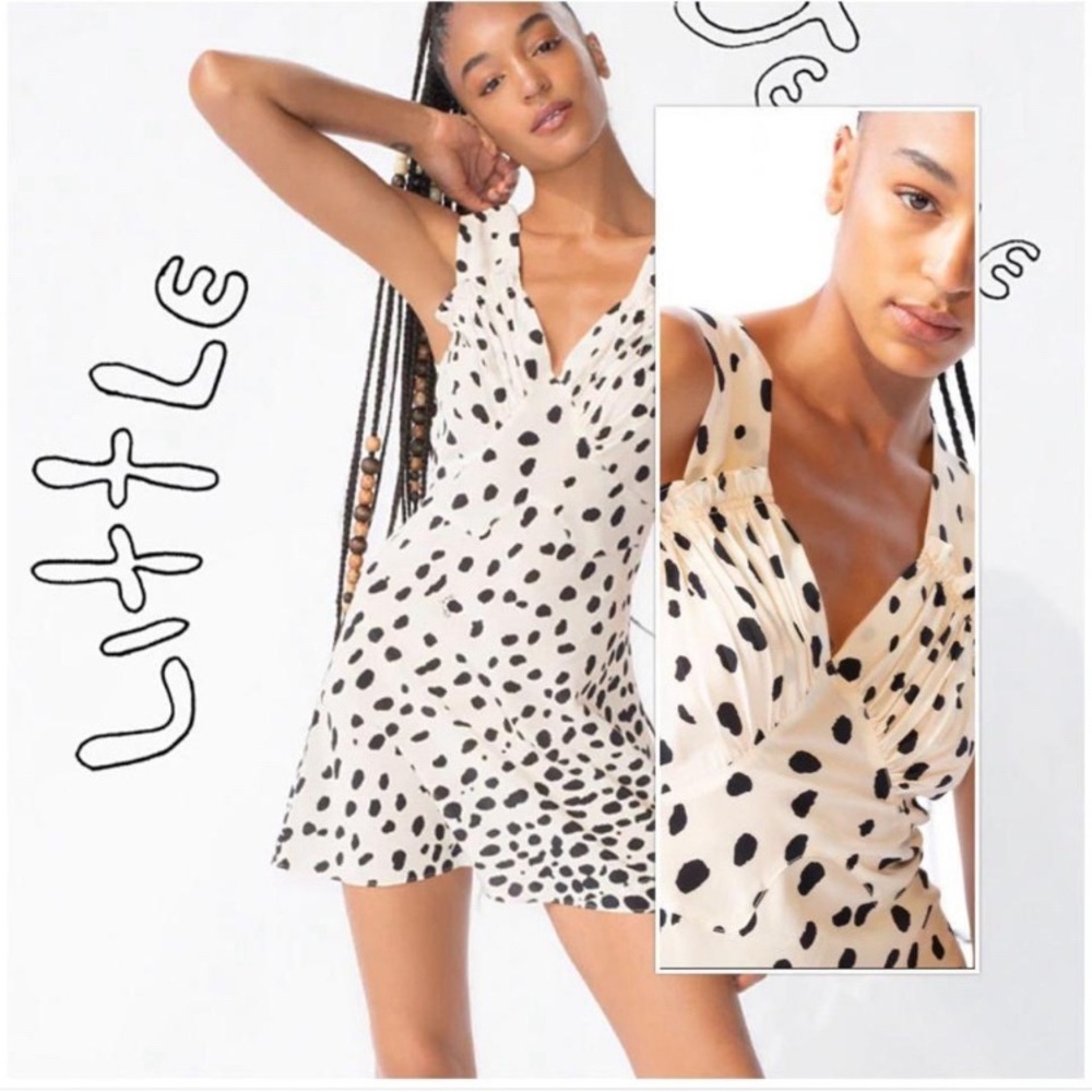 Realisation Par x Elton John Little Jeannie Dress - Snow Leopard